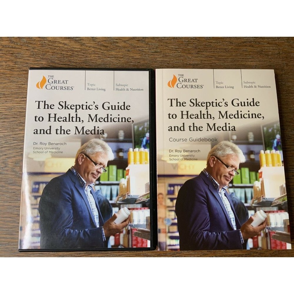 The Skeptic's Guide to Health Medicine and the Media 4-disc DVD & Companion Book